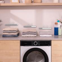 Bolero DressCode Dry 9180 Secadora bomba de calor blanca con capacidad de 9kg, clase E (Equivalente a la antigua clase A++), 15 programas con secado automático y funciones Spa Care, Antiarrugas, 3 niveles de intensidad de secado, luz interior, Delay Start, Stop&Go, KidLock y accesorio para zapatos