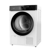 Bolero DressCode Dry 10180 Secadora bomba de calor blanca con capacidad de 10kg, clase E (Equivalente a la antigua clase A++), 15 programas con secado automático y funciones Spa Care, Antiarrugas, 3 niveles de intensidad de secado, luz interior, Delay Start, Stop&Go, KidLock y accesorio para zapatos