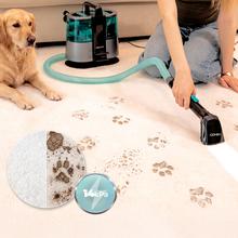 Conga 6000 Carpet&Spot Clean XL Polsterreiniger Conga 6000 Carpet&Spot Clean XL. 600 W Leistung. Saugdruck von 14 kPa für eine effektivere Schmutzentfernung und ein besseres Lösen von fest sitzendem Schmutz. 1500 ml Sauberer Wassertank und 850 ml Schmutzwassertank. Aktionsradius von 8 Metern. 4 Zubehörteile.