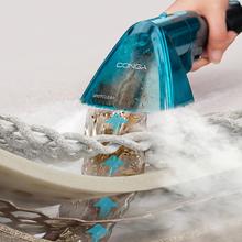 Conga 7000 Carpet&Spot Clean Steam XXL Pro Limpiatapicerías con 1700 W de potencia. Uso de vapor para desincrustar mejor la suciedad. Depósito de agua limpia de 1600 ml y de agua sucia de 950 ml. Radio de acción de 9 metros. 15 accesorios.