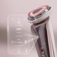 FaceCare LightSonic HotN’Cold: Tonificador Facial con 5 modos, EMS, función calor y frío, luz roja y azul, vibración, iones.