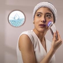 FaceCare LightSonic HotN’Cold: Tonificador Facial con 5 modos, EMS, función calor y frío, luz roja y azul, vibración, iones.