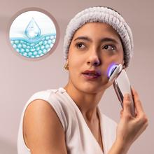 FaceCare LightSonic HotN’Cold: Tonificador Facial con 5 modos, EMS, función calor y frío, luz roja y azul, vibración, iones.