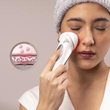 FaceCare LightSonic HotN’Cold: Tonificador Facial con 5 modos, EMS, función calor y frío, luz roja y azul, vibración, iones.