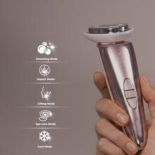 FaceCare LightSonic HotN’Cold: Tonificador Facial con 5 modos, EMS, función calor y frío, luz roja y azul, vibración, iones.