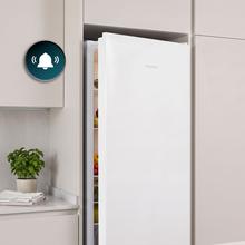 Bolero CoolMarket UF 206 Dual White E Congelador Vertical con Funcion Congelador/Frigorífico Dual Function 206L, No Frost, Cajones XL (24 cm), Puerta Reversible, Luz LED, Alarma y Sistema de Frío Uniforme