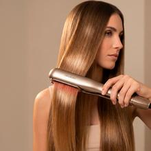 AirLisse 2in1 ForceDry Duo. Plancha de pelo con aire. Doble placa calefactora. 3 modos. Flujo de aire 13 m/s. 112.000 rpm. Motor Brushless. 2 accesorios