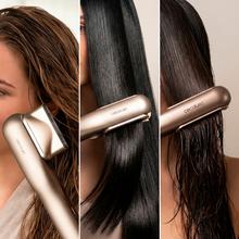 AirLisse 2in1 ForceDry Duo. Plancha de pelo con aire. Doble placa calefactora. 3 modos. Flujo de aire 13 m/s. 112.000 rpm. Motor Brushless. 2 accesorios