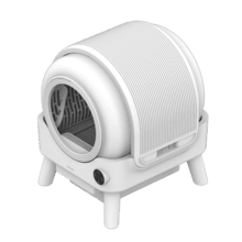 Pumba 6800 CleanKitty Comfort Arenero compacto con autolimpieza, control por wifi, silencioso y seguro con sensor de infrarrojos.