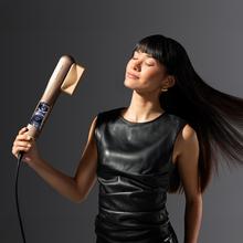 AirLisse 6in1 iTwerk Black: Plancha de aire con Tecnología infrarrojos, Placas vibratorias, 3 modos de uso, Plasma, 6 accesorios