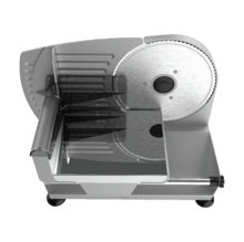 Rock’nCut Shuriken ProBlades Easy Clean 200 Cortafiambres INOX desmontable. Potencia 200W. Incluye dos cuchilas, Solingen lisa y acero serrada. Disco 190mm y ajuste gradual 0-15mm. Disco extraíble QuickOut.