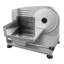 Rock’nCut Shuriken ProBlades Easy Clean 200 Cortafiambres INOX desmontable. Potencia 200W. Incluye dos cuchilas, Solingen lisa y acero serrada. Disco 190mm y ajuste gradual 0-15mm. Disco extraíble QuickOut.