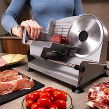 Rock’nCut Shuriken ProBlades Easy Clean 200 Cortafiambres INOX desmontable. Potencia 200W. Incluye dos cuchilas, Solingen lisa y acero serrada. Disco 190mm y ajuste gradual 0-15mm. Disco extraíble QuickOut.