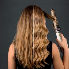 AirGlisse 8in1 Black Moldeador de pelo 110.000 rpm, 1400W, Placas calefactoras, Función Rotativa, Función plasma, 8 accesorios