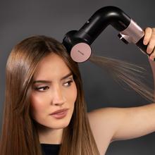 AirGlisse 8in1 Black Moldeador de pelo 110.000 rpm, 1400W, Placas calefactoras, Función Rotativa, Función plasma, 8 accesorios