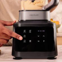 Food Processor Paprika 2000 Touch. Procesador multifunción con bol de 2.1L y vaso portátil de conexión directa. Mezcla, amasa, corta, ralla, machaca y tritura hielo con control digital programable. Versatilidad y precisión en un diseño compacto y elegante.
