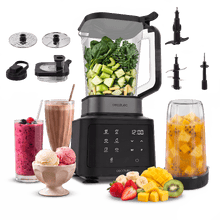 Food Processor Paprika 2000 Touch. Procesador multifunción con bol de 2.1L y vaso portátil de conexión directa. Mezcla, amasa, corta, ralla, machaca y tritura hielo con control digital programable. Versatilidad y precisión en un diseño compacto y elegante.