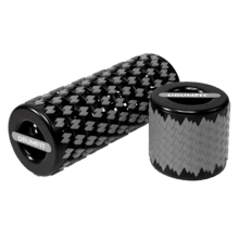 Drumfit Adjustable Roller: Eine Massagerolle zur Verbesserung der Muskelregeneration und Beweglichkeit. Hergestellt aus ABS, PC, TPE und POM, bietet sie Robustheit und Langlebigkeit. Dank des verstellbaren Designs lässt sich die Massageintensität individuell anpassen. Kompakt und leicht zu transportieren, ist sie ideal zum Lösen von Verspannungen und zur Verbesserung der Flexibilität – ob zu Hause oder im Fitnessstudio.