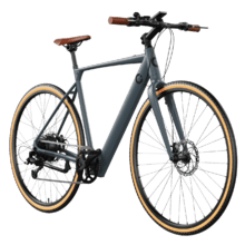 Sprint Silver Bicicleta eléctrica urbana de 28" con 70 Km* de autonomía, cambio Shimano Altus de 8 velocidades y doble disco de freno hidráulico.*Hay varios factores que pueden afectar a la autonomía de la batería: el peso del usuario, el modo de asistencia elegido, el perfil del recorrido, así como la temperatura exterior.