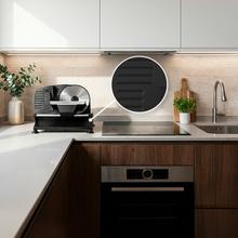 Rock’nCut Shuriken Steel ProBlades Cortafiambres INOX 200W. Cuchilla alemanas Solingen lisa y acero inox serrada. Disco 190mm y ajuste gradual 0-15mm. Disco extraíble QuickOut.