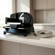 Rock’nCut Shuriken Steel ProBlades Cortafiambres INOX 200W. Cuchilla alemanas Solingen lisa y acero inox serrada. Disco 190mm y ajuste gradual 0-15mm. Disco extraíble QuickOut.