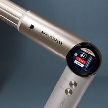 AirGlisse 8in1 Flex Black Brosse soufflante avec 8 accessoires, fonction Flex, écran numérique