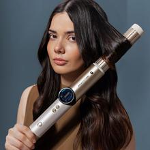 AirGlisse 8in1 Flex Black Brosse soufflante avec 8 accessoires, fonction Flex, écran numérique