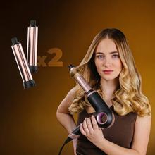 DryGlam Waves 6in1 Sensor Black Secador Brushless con Tecnología de sensor de distancia, Iones, 6 accesorios, Triple protección del calor, 1400W, 110.000 rpm