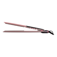 Lisse Keratin Essence Cotton Candy Piastra per capelli con funzione HeatMax, 130-230 °C, rivestimento in ceramica con cheratina e olio di argan, custodia da viaggio inclusa