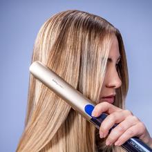 Lisse i-Twerk Pro Elite: Plancha de pelo con infrarrojos y placas vibratorias, iones, 160º-260ºC, Cerámica y Turmalina, Calentamiento rápido.