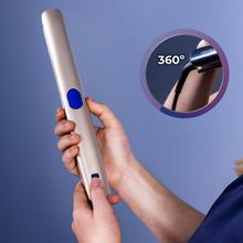 Lisse i-Twerk Pro Elite: Plancha de pelo con infrarrojos y placas vibratorias, iones, 160º-260ºC, Cerámica y Turmalina, Calentamiento rápido.