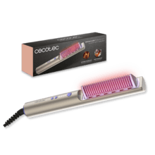 InstantCare Lisse iSphere: cepillo alisador con infrarrojos e iones, 140º-200ºC, Función memoria