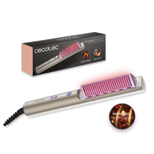 InstantCare Lisse iSphere InstantCare Lisse iSphere : brosse lissante à infrarouge et ions, 140 °C - 200 °C, fonction mémoire