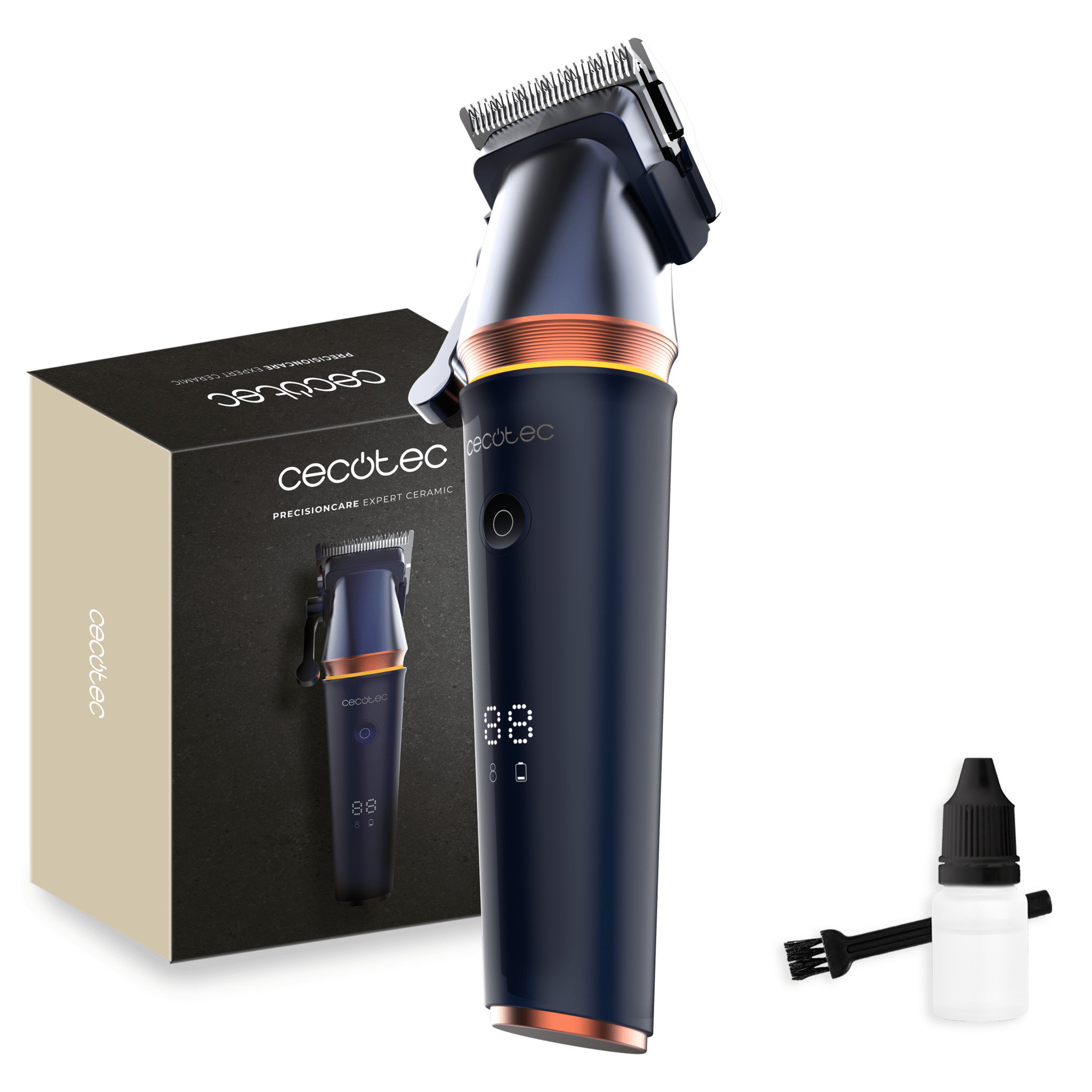 Cecotec PrecisionCare Expert Ceramic con aceite de mantenimiento y cepillo de limpieza