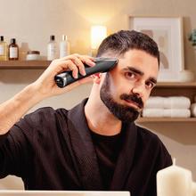 PrecisionCare Expert Motion: Cortapelos con movimiento automático de cuchilla, Motor Brushless, Cuchilla con Cerámica, 10 peines, Base de carga