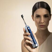 ToothCare DeluxeSwing: Cepillo de dientes eléctrico con Oscilación 60º, 3 Modos Personalizados, 3 cabezales, Ligero y compacto