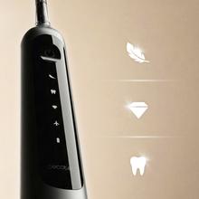 ToothCare DeluxeSwing: Cepillo de dientes eléctrico con Oscilación 60º, 3 Modos Personalizados, 3 cabezales, Ligero y compacto