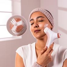 FaceCare TotalClean 2in1: Limpiador Facial con Generador de Jabón Automático, 2 cabezales, 2 velocidades, 60 mins de autonomía