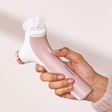 FaceCare TotalClean 2in1: Limpiador Facial con Generador de Jabón Automático, 2 cabezales, 2 velocidades, 60 mins de autonomía