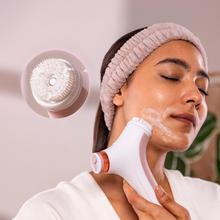 FaceCare TotalClean 2in1: Limpiador Facial con Generador de Jabón Automático, 2 cabezales, 2 velocidades, 60 mins de autonomía