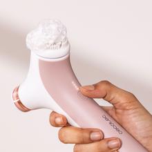 FaceCare TotalClean 2in1: Limpiador Facial con Generador de Jabón Automático, 2 cabezales, 2 velocidades, 60 mins de autonomía