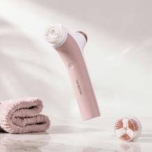 FaceCare TotalClean 2in1: Limpiador Facial con Generador de Jabón Automático, 2 cabezales, 2 velocidades, 60 mins de autonomía