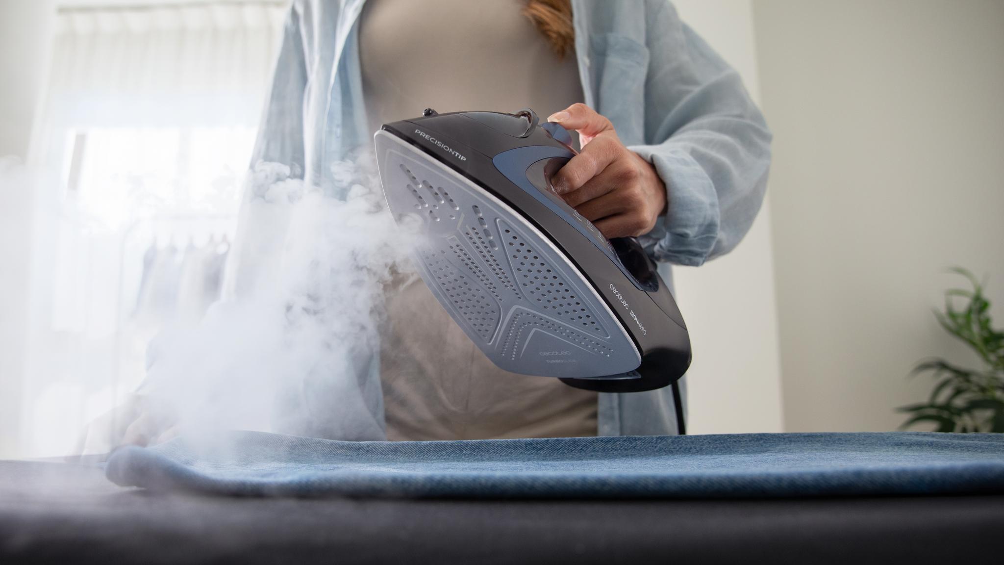 Extra de vapor para arrugas difíciles