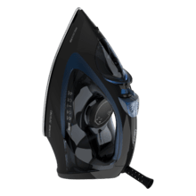 Ironhero H-2600 La IronHero H-2600 ofrece 2600 W de potencia para un planchado rápido y eficaz, con vapor continuo de 60 g/min y golpe de 210 g/min que elimina incluso las arrugas más difíciles. Su suela cerámica, depósito de 300 ml y sistemas antical, antigoteo y autoapagado Smart Auto OFF garantizan un uso cómodo y seguro.
