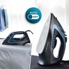 Ironhero H-2600 La Plancha Horizontal ofrece 2600 W de potencia para un planchado rápido y eficaz, con vapor continuo de 60 g/min y golpe de 210 g/min que elimina incluso las arrugas más difíciles. Su suela cerámica, depósito de 300 ml y sistemas antical, antigoteo y autoapagado Smart Auto OFF garantizan un uso cómodo y seguro.