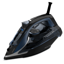 IronHero H-3000. Plancha horizontal IronHero H-3000. Potencia de 3000 W. Vapor continuo de 60 g/min y golpe de vapor de 210 g/min. Suela de cerámica. Depósito de 320 ml. Sistema antigoteo.