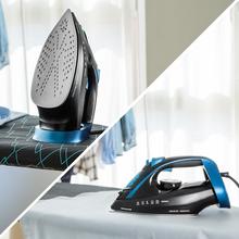 IronHero H-3000 Ceramic Plancha horizontal de 3000 W que ofrece un calentamiento rápido y un planchado eficaz incluso en las arrugas más difíciles. Su vapor potente, suela cerámica XXL y sistemas antical, antigoteo y autoapagado garantizan resultados profesionales, seguros y duraderos.