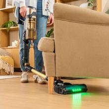 Conga Rockstar RS80 Pet Flex Detect Aspirador vertical con 600 W de potencia y 200 AW de potencia de succión. Cepillo antienredos Hairless. Autonomía de hasta 65 minutos en modo Eco y aspirador de mano. Cepillo de mascotas. Tubo flexible.