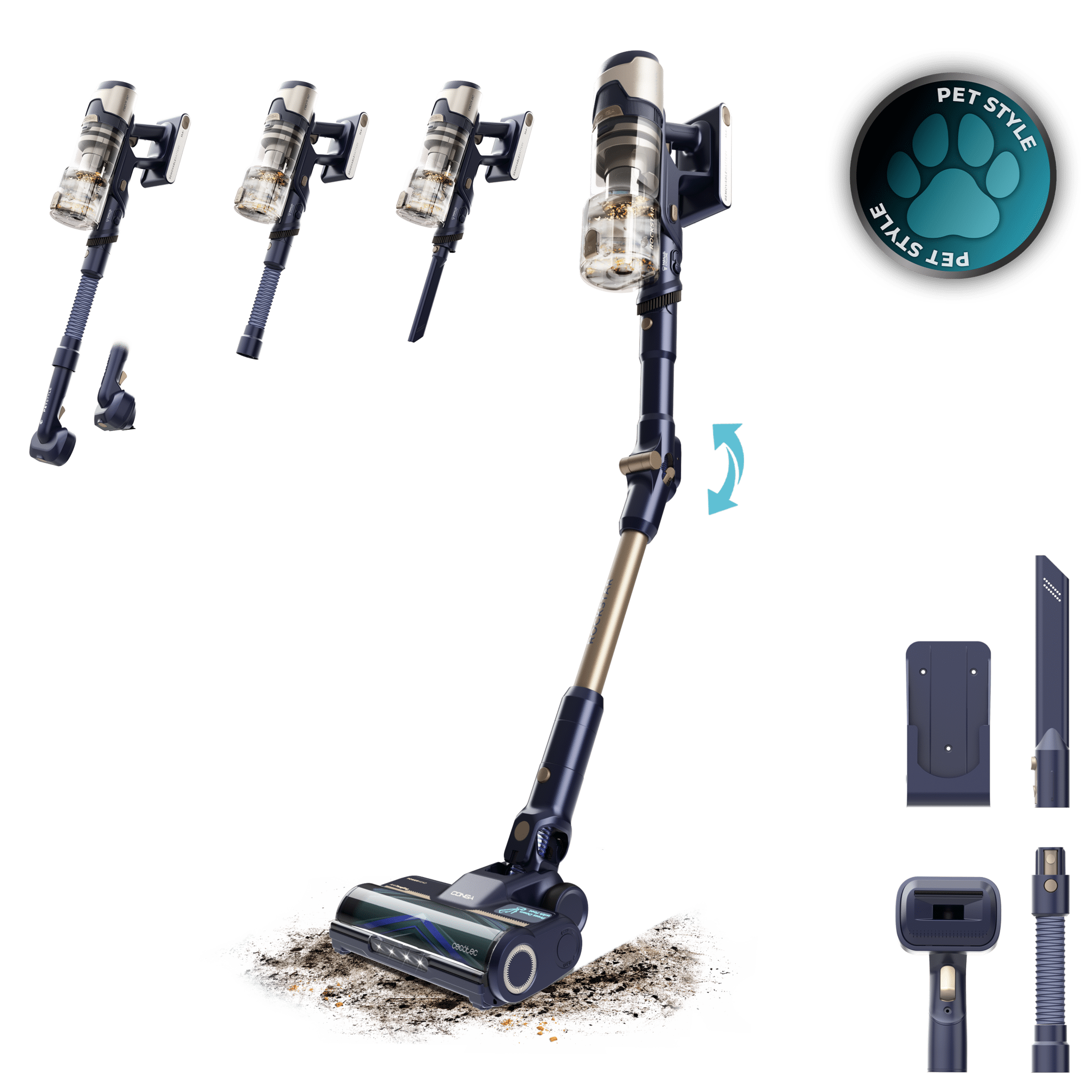 Conga Rockstar RS80 Pet Flex Detect