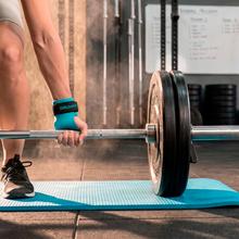 Drumfit Grip Pads: protectores de agarre ligeros y resistentes, diseñados para ofrecer máximo control y protección en entrenamientos de cross training, calistenia y halterofilia. Compatibles con magnesio, protegen las manos sin perder sensibilidad ni comodidad.